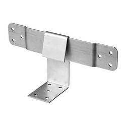 Опора скользящая 180х90х40х2 мм, раб.ч. 90 мм, уг. 90х40 мм, оцинкованная