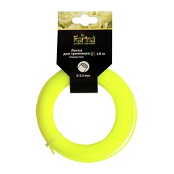 Леска для триммера Farina 93351 круг 1,6 мм, 15 м