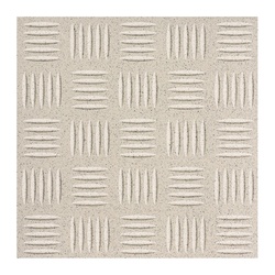 Керамогранит УГ 126, антискользящий, серо-бежевый, рифленый, 300х300х12 мм