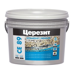 Затирка эпоксидная Церезит CE 89 белый кристалл 801, 2,5 кг