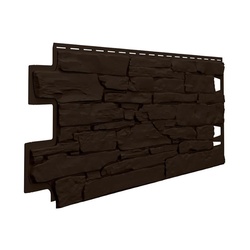 Фасадная панель Vox Vilo камень темно-коричневый 1х0,42 м
