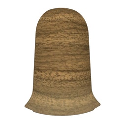 Угол внешний Ideal Комфорт, орех, 55 мм (2 шт)