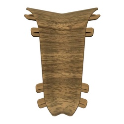 Угол внутренний Ideal Комфорт, орех, 55 мм (2 шт)