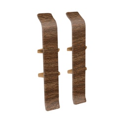 Соединитель Ideal Деконика, орех, 85 мм (2 шт)