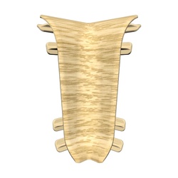 Угол внутренний Ideal Комфорт, дуб свет., 55 мм (20 шт)