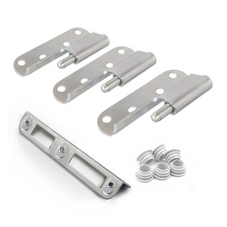 Полотно дверное противопожарное Olovi, М10х21, белое, правое, 945х2050 мм