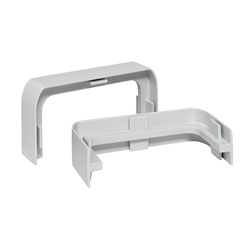 Соединитель на стык к парапетному кабель-каналу EKF, 105х50 мм, белый (2 шт)