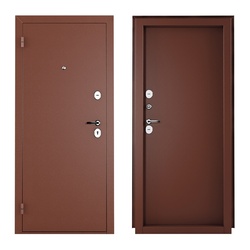 Дверь входная Титан металл/металл, 860x2050 мм, левая