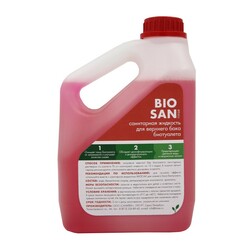 Жидкость-шампунь Bio-San, для верхнего бака биотуалета, 2 л