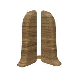 Заглушка Ideal Комфорт 291, орех, 55 мм (20 шт, левые и правые)