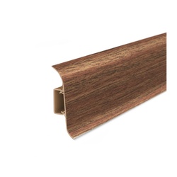 Плинтус Ideal Классик, с кабель-каналом, ольха, 55 мм (2,2 м)