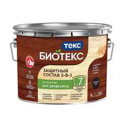 Антисептик Текс Bioteks состав 2в1 мореный дуб (9 л)