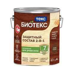 Антисептик Текс Bioteks состав 2в1 лесной каштан (2,7 л)