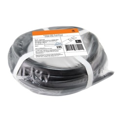 Кабель ВВГ-Пнг(А)-LS 3х1,5мм2, черный (бухта-5 п.м.) ГОСТ 31996-2012