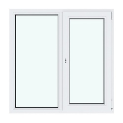 Окно металлопластиковое, поворотно-откидное, правое (1160х1000 мм)