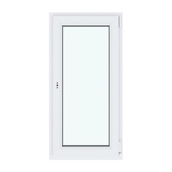 Окно металлопластиковое, поворотно-откидное, правое (1160х720 мм)