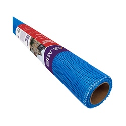 Сетка стеклотканевая фасадная X-Glass 5х5 мм, 1х20 м+/-10%, 160 гр/м2, синяя